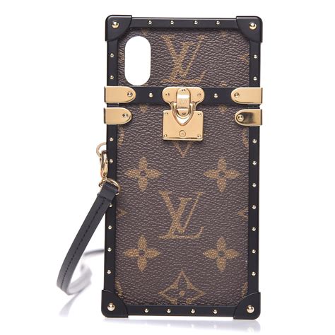 louis vuitton monogram iphone x case|louis vuitton iphone case ioffer.